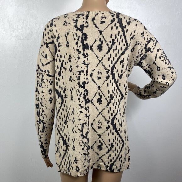 HWR for Anthropologie Monogram Wool Yak Cashmere Pullover Sweater size XS - Picture 5 of 10